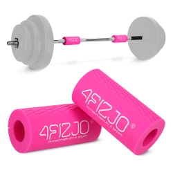 Úchyty na vzpěračskou tyč růžové