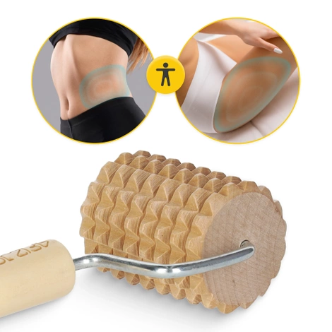 Dřevěný masážní válec