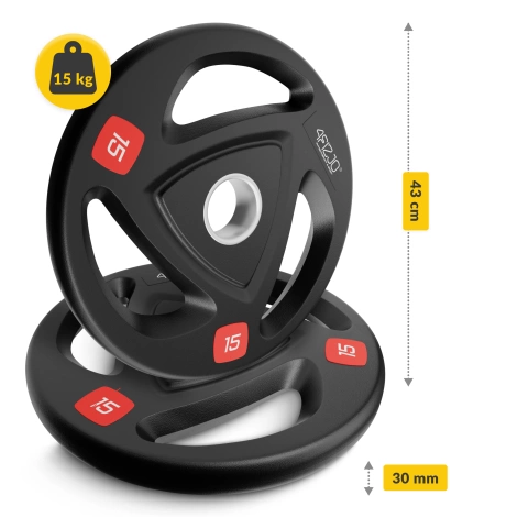 Olympijská závaží 2 x 15 kg