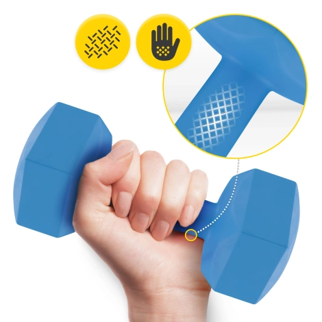 Neoprenové činky 2 x 2 kg