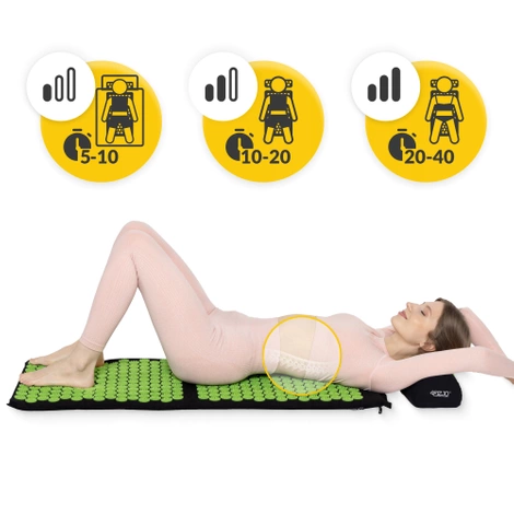 Velká akupresurní podložka s polštářem XL
