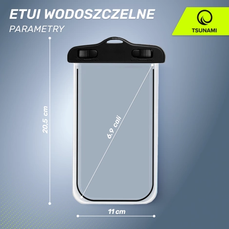 Vodotěsné pouzdro na mobil TSUNAMI
