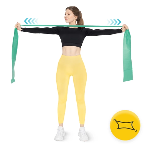 Rehabilitační páska FLAT BAND 5-8 kg