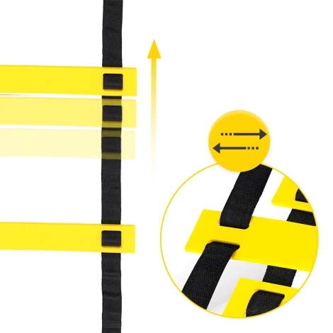 Fotbalový tréninkový žebřík 8 m