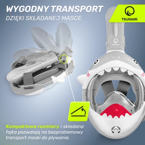 Potápěčská maska pro děti SHARK TSUNAMI