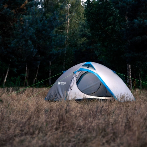 Turistický stan pro dva PRIME DUO MOUNTAIN GOAT šedý