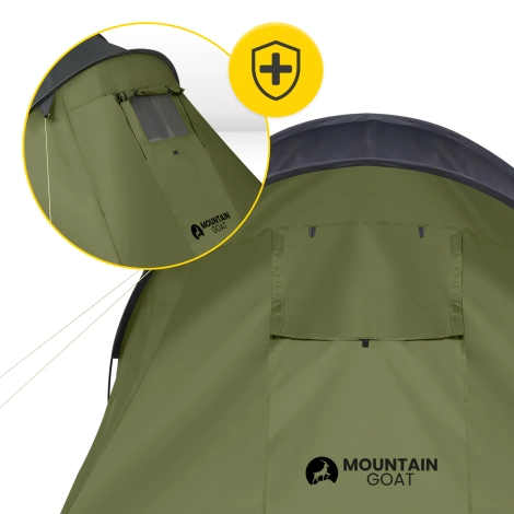 Turistický stan pro tři PRIME QUATRO MOUNTAIN GOAT