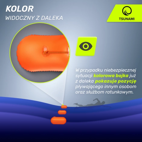 Nafukovací záchranná bójka TSUNAMI