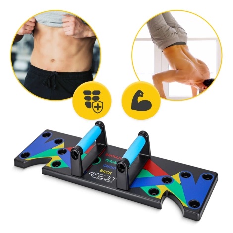 Multifunkční deska na kliky