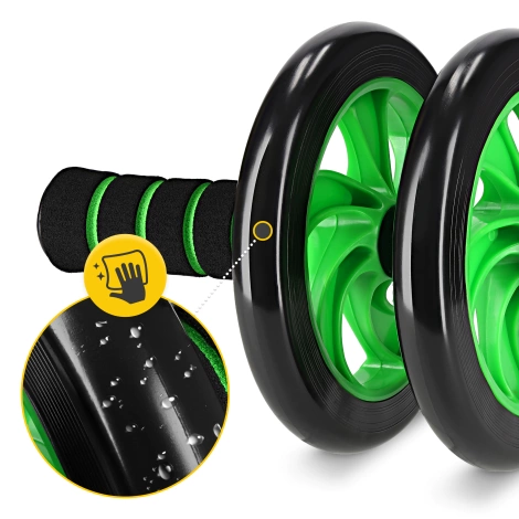Posilovací kolečko AB WHEEL zelené