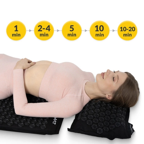 ECO Akupresurní podložka s pohankovými slupkami a kokosem