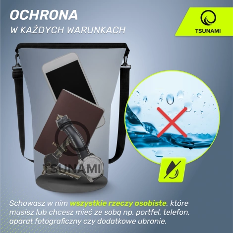 Voděodolný pytlík 5 litrů TSUNAMI