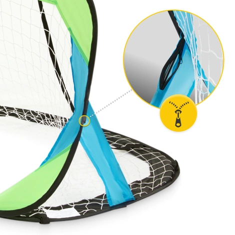 Samorozkládací fotbalová branka 2 ks.