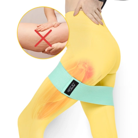 Sada 3 textilních odporových gum HIP BAND