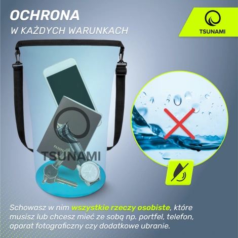 Voděodolný pytlík 10 litrů TSUNAMI