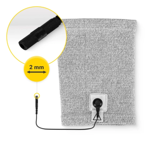 Vodivá páska pro elektrostimulaci lokte