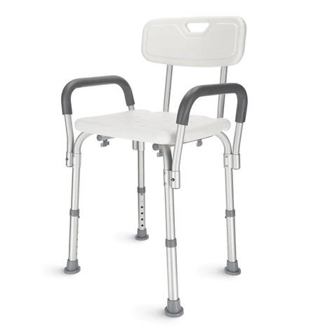 Sprchová židle s opěrkou zad