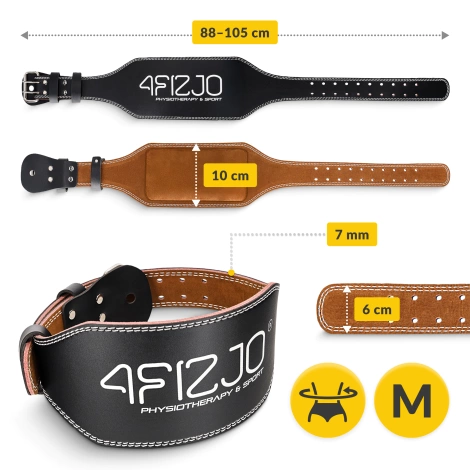 Vzpěračský pás M