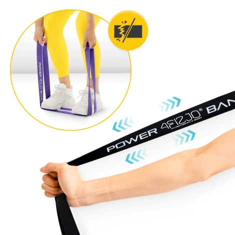 Sada 4 gum POWER BAND