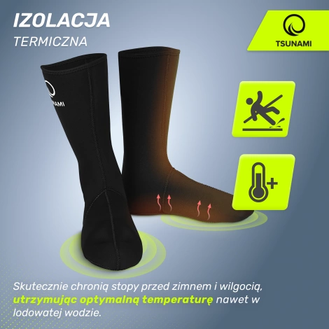 Neoprenové ponožky na otužování 38/39