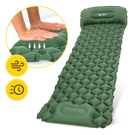 Nafukovací turistická matrace pro jednoho samonafukovací MOUNTAIN GOAT