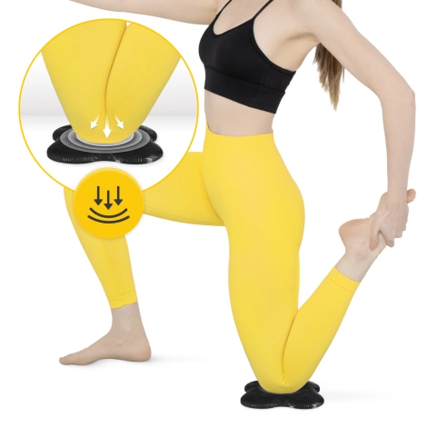 Podložky na jógu pod kolena černé