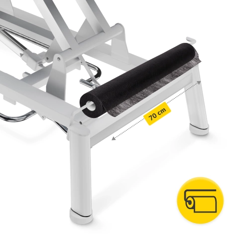 Hygienická podložka v roli 70 cm x 50 m černá