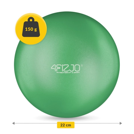 Míč na pilates 22 cm zelený