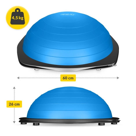 Balanční podložka s expandéry modrá