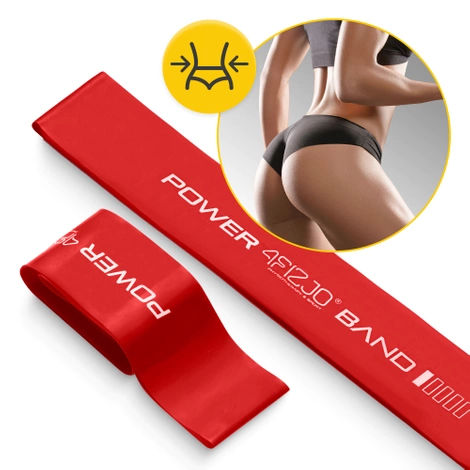Guma na cvičení MINI POWER BAND 0,4 mm