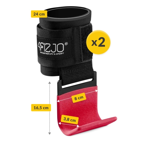 Tréninkové háky červené