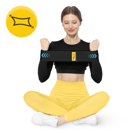 Textilní odporová guma HIP BAND 15-20 kg