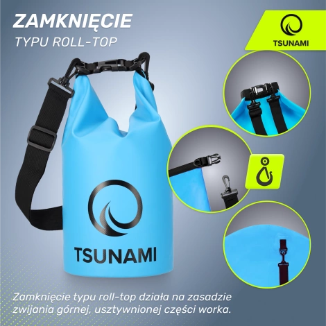 Voděodolný pytlík 5 litrů TSUNAMI