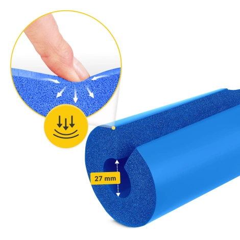 Ochrana vzpěračské tyče modrá