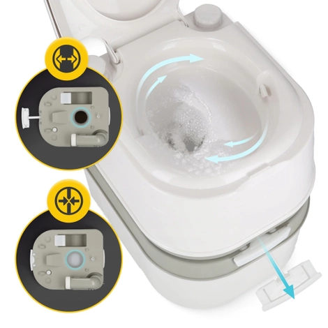 Přenosná chemická WC 24L