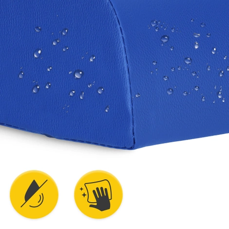 Rehabilitační masážní půlválec modrý