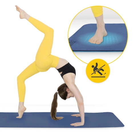 Protiskluzová podložka na cvičení TPE 1 cm