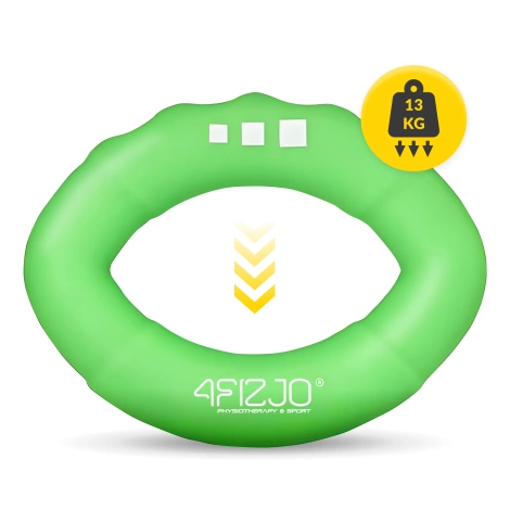 Silikonový posilovač zápěstí zelený