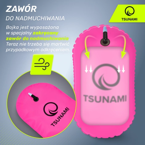 Nafukovací záchranná bójka TSUNAMI