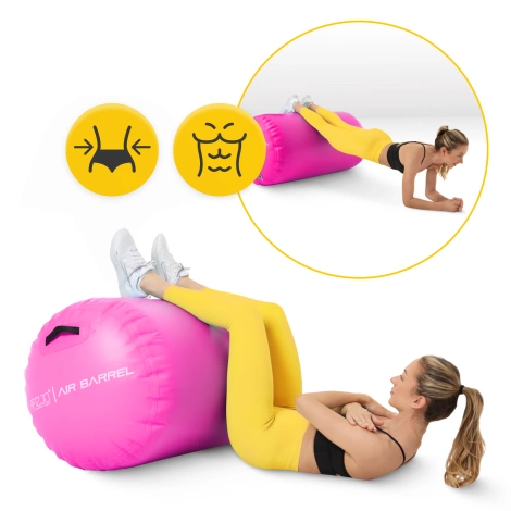 Nafukovací gimnastický váleček AIR BARREL 75 cm