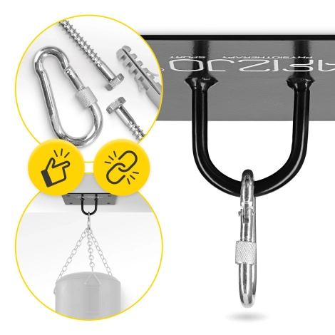 Stropní držák na boxovací pytel