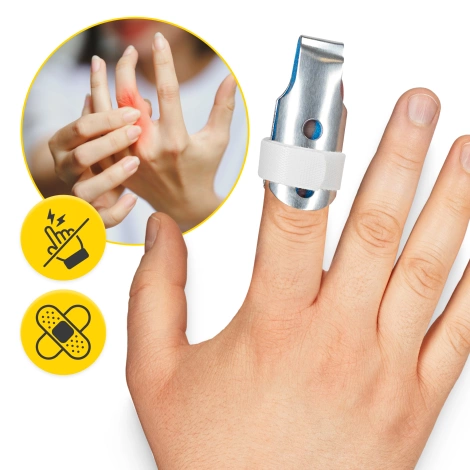 Duralová dlaha pro fixaci prstu MED S