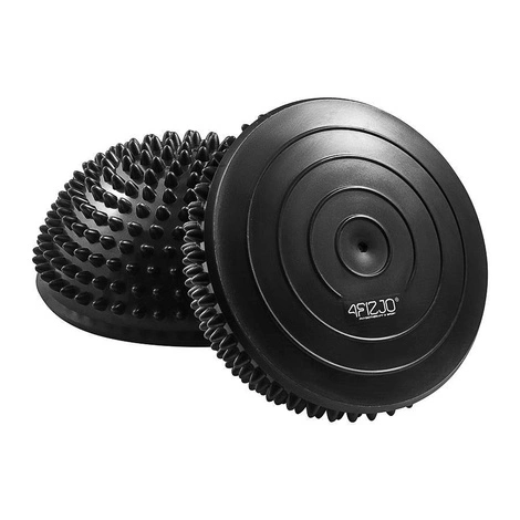 Balanční masážní polokoule 2 ks. černé