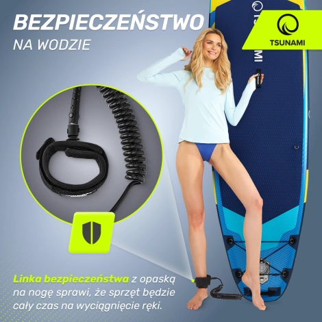 Nafukovací paddleboard SUP PRO TSUNAMI 350 cm T13 modrý