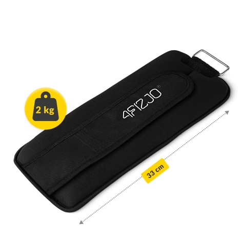 Zátěže na kotníky a zápěstí 2 x 2 kg