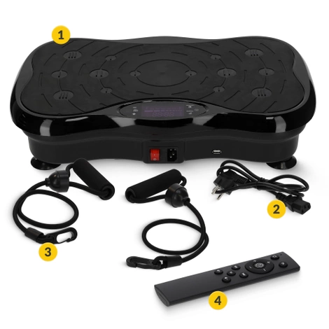 Vibrační plošina na cvičení ULTRA+ černá