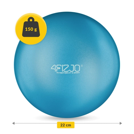 Míč na pilates 22 cm modrý