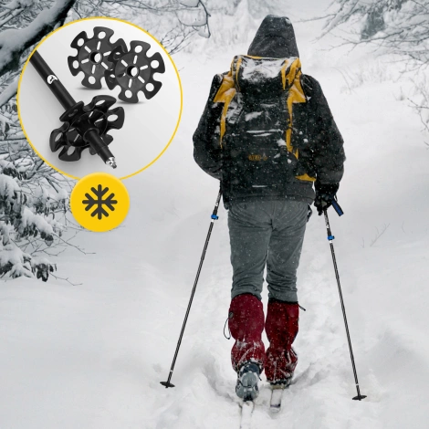 Trekové hole PRO+ modré