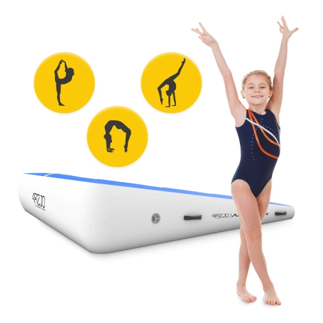 Gymnastický klín AIR INCLINE 2 x 2 x 0,4 m + pumpička