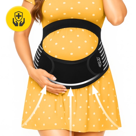 Elastický těhotenský podpůrný pás S